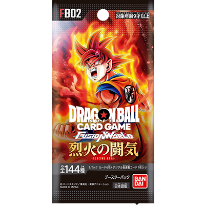 龍珠超融合世界 Dragon Ball Fusion World 烈火の闘氣 Booster Box 